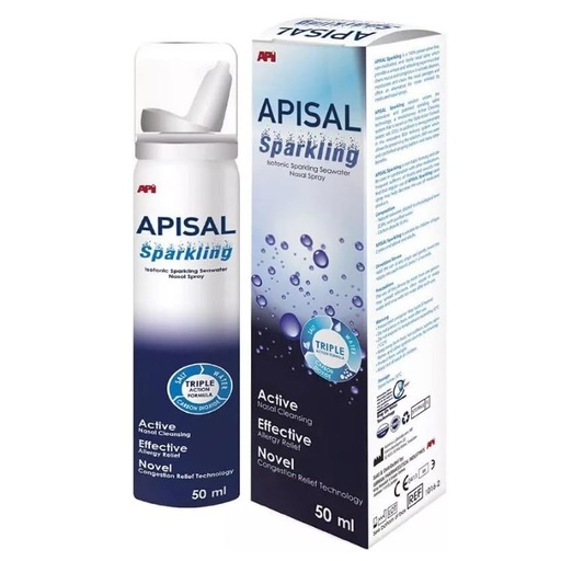 Apisal Sparkling Isotonc Nasal Spray 50ml