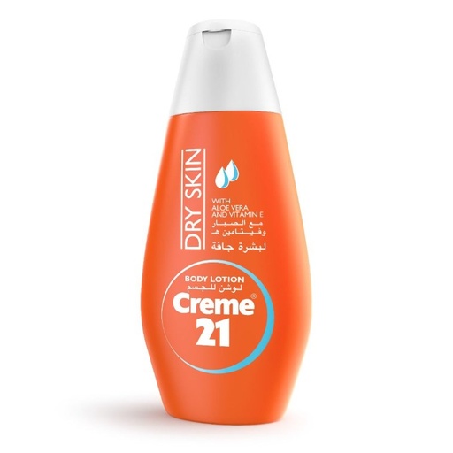 Creme 21, Body Lotion, Dry Skin, Aloe Vera - 250 Ml
