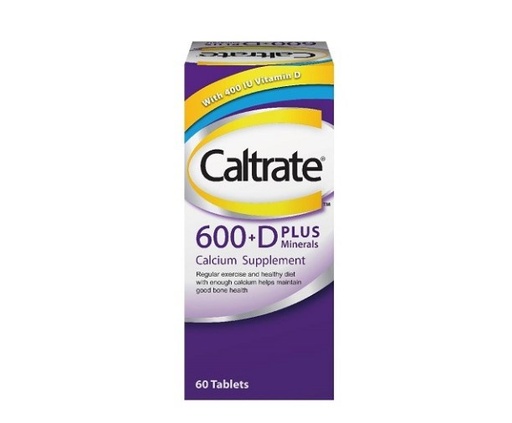 CALTRATE 600+D PLUS 60 Tab