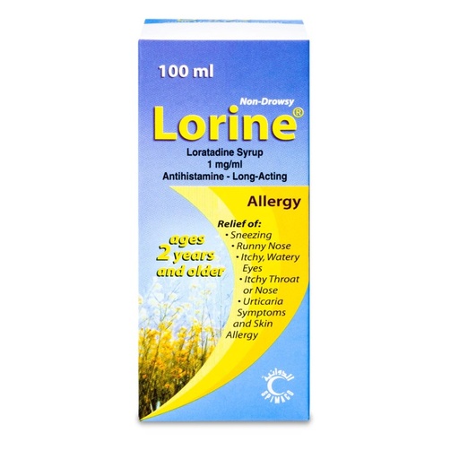 Lorine 5mg/5ml Syrup 100ml