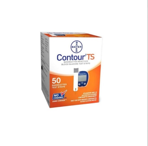 CONTOUR TS BLLOD GLUCOSE TEST STRIPS