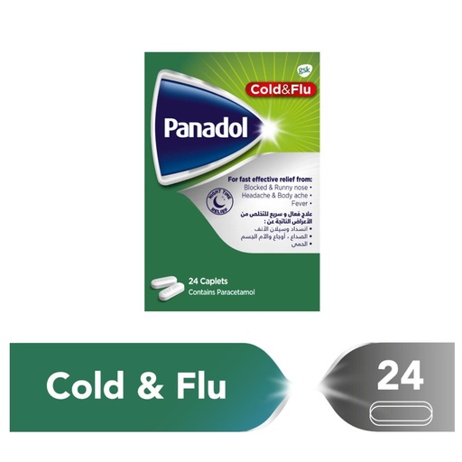 Panadol Cold & Flu Night Time Tablet 24