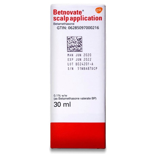Betnovate 0.1% Scalp Application 30ml