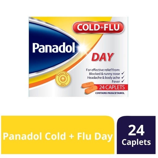 Panadol Cold and Flu 500 Day Tablet 24