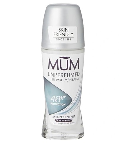 MUM DEODORANT ROLL-ON UNPERFUMED 75ML