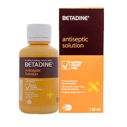 Betadine Antiseptic Solution 120ml