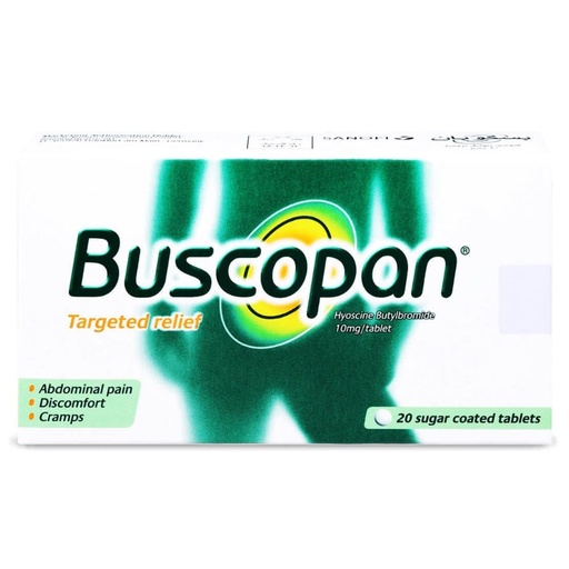 Buscopan 10mg Tablet 20