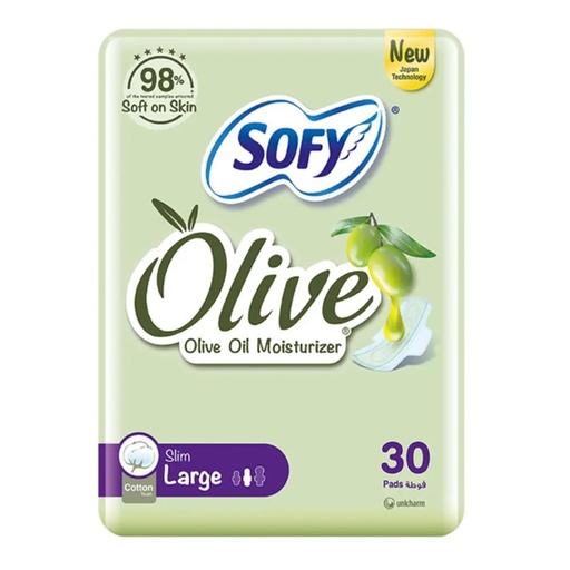 Sofy Feminine Napkin Olive Large - 30 Pads