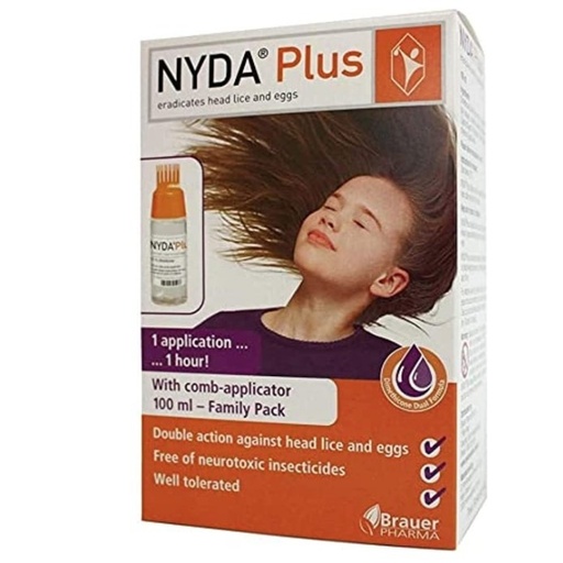NYDA PLUS AGAINST LICE AND NITS INNOVATIVE APPLICATOR 100ml