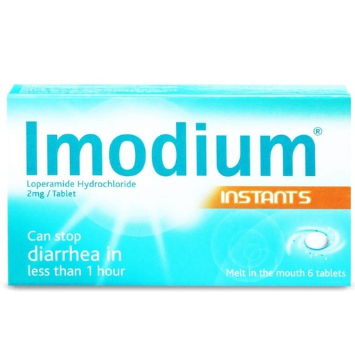 Imodium Instant 2mg Orodispersible Tablet 6