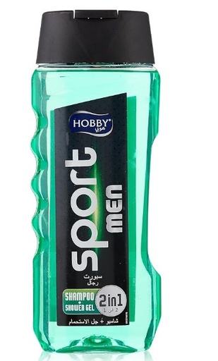 HOBBY SPORT MEN SHAMPOO+SHOWER GEL 400ML