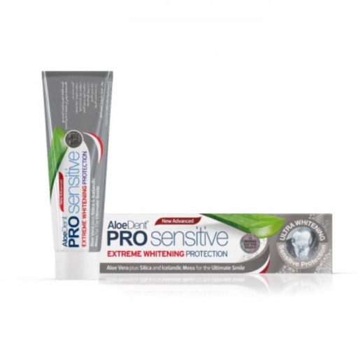 ALOEDENT TOOTHPASTE PRO SENSITIVE EXTREME WHITENING PROTECTION 75ML