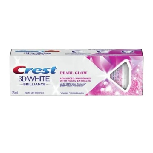 Crest 3D White Pearl Glow Toothpaste 75ml