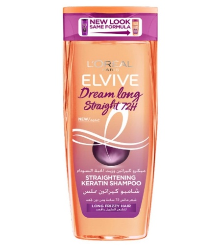 L'Oreal Paris, Elvive, Shampoo, Dream Long Straight, With Keratin - 600 Ml