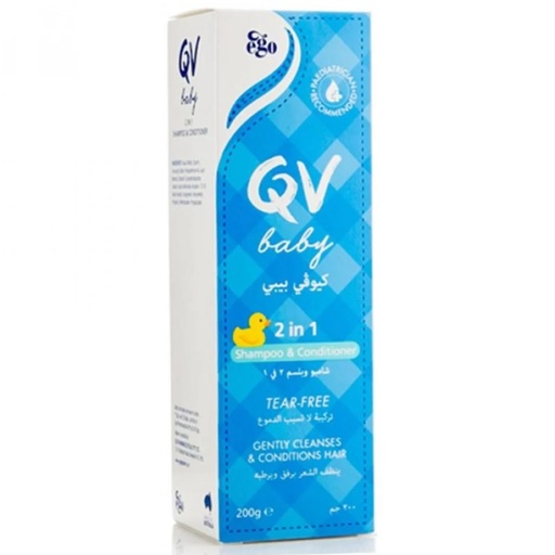 QV | Ego Baby Shampoo and Conditioner 2 in 1 200g