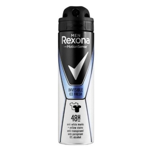 Rexona Men Deodorant Spray 150ml Invisible Ice Fresh