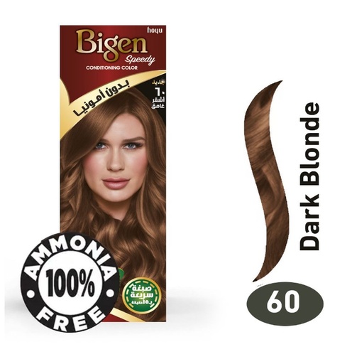 Bigen Women Speedy Color Dark Blonde 60