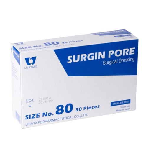 SURGIN PORE SURGICAL DRESSING SIZE 80-Box