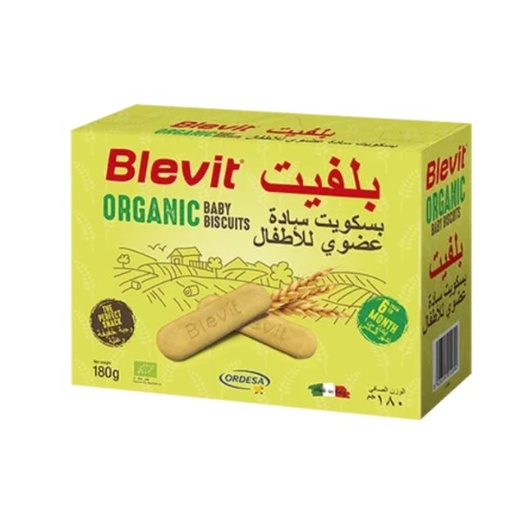 Blevit Organic Baby Biscuits 180g