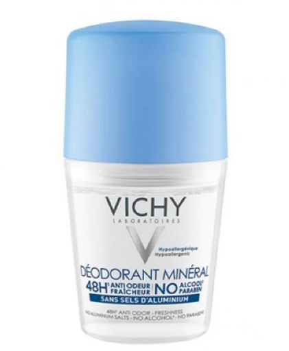 Vichy Deodorant-48H Mineral Roll-On 50ML